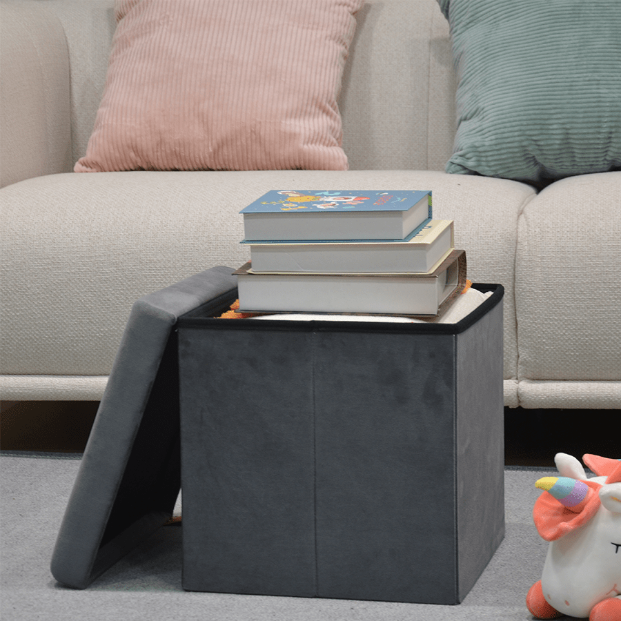 MORE DARIO OPTIONS Dario Folding Storage Ottoman Dario Folding Storage Ottoman Mandaue Foam