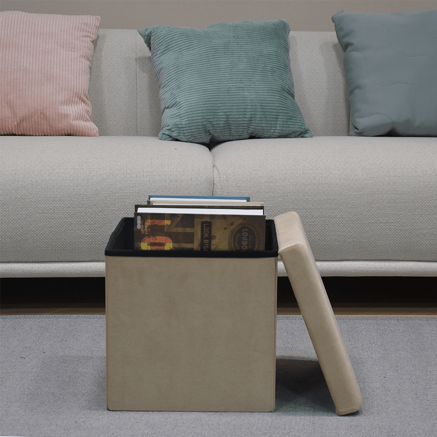 MORE DARIO OPTIONS Dario Folding Storage Ottoman Dario Folding Storage Ottoman Mandaue Foam