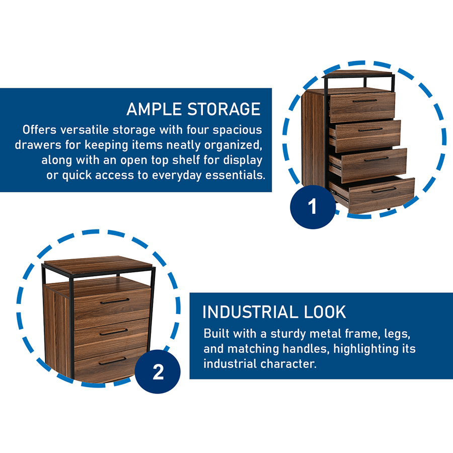 Debbie Chest of 4 Drawers