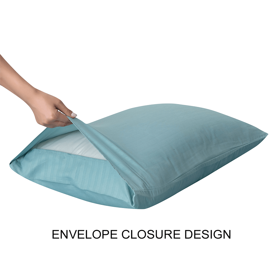 MORE DELUXE DUCK EGG LINEN OPTIONS Deluxe Duck Egg Plain Pillowcases Deluxe Duck Egg Plain Pillowcases Pillowcase 20x30 Inches Mandaue Foam