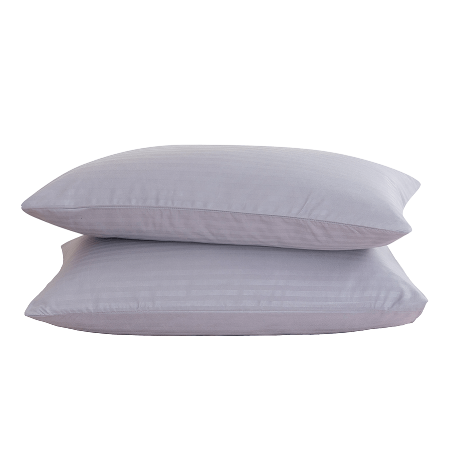 MORE DELUXE GRAY LINEN OPTIONS Deluxe Gray Plain Pillowcases Deluxe Gray Plain Pillowcases Pillowcase 20x30 Inches Mandaue Foam