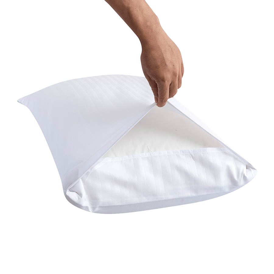 MORE DELUXE WHITE LINEN OPTIONS Deluxe White Plain Huggy Case Deluxe White Plain Huggy Case Huggy Case 19x50 Inches Mandaue Foam
