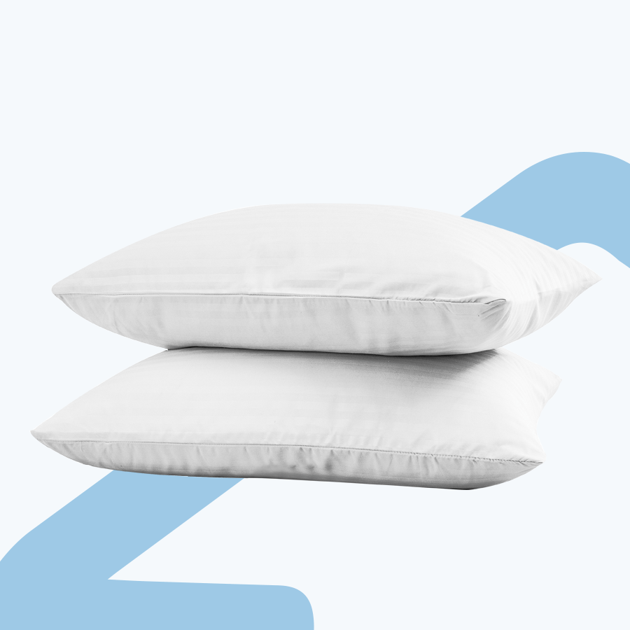 Deluxe White Plain Pillowcases