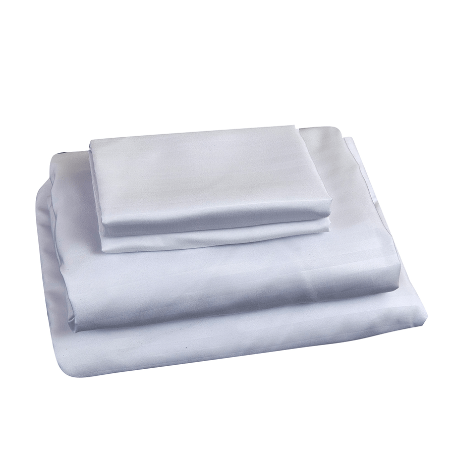 MORE DELUXE WHITE LINEN OPTIONS Deluxe White Plain Sheet 4pc Set Deluxe White Plain Sheet 4pc Set Mandaue Foam