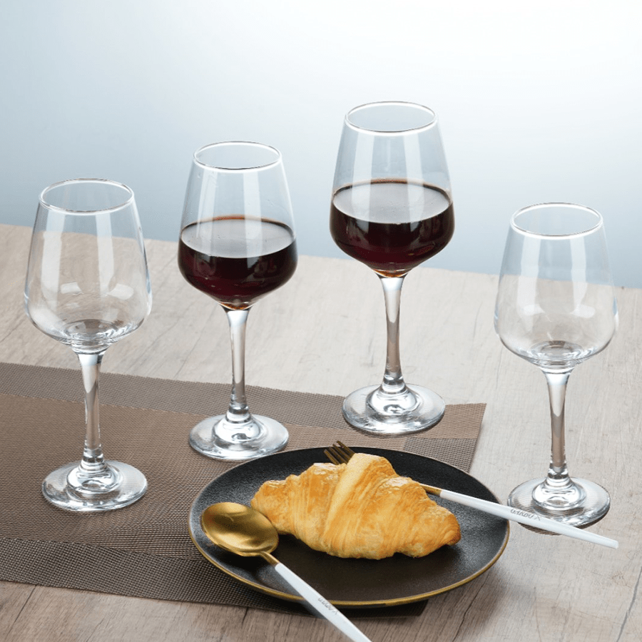 Delvy Wine Glass 4pc Set - 7oz Delvy Wine Glass 4pc Set - 7oz Mandaue Foam