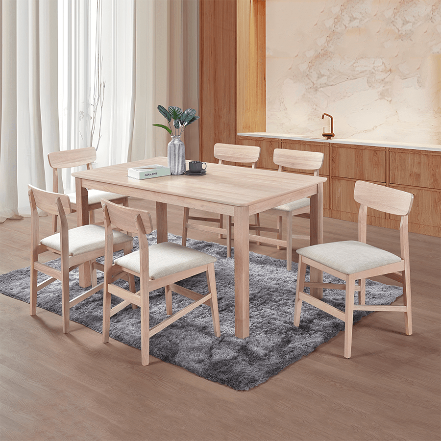 MORE DERMOTT OPTIONS Dermott 6 Seater Dining Set Dermott 6 Seater Dining Set Mandaue Foam