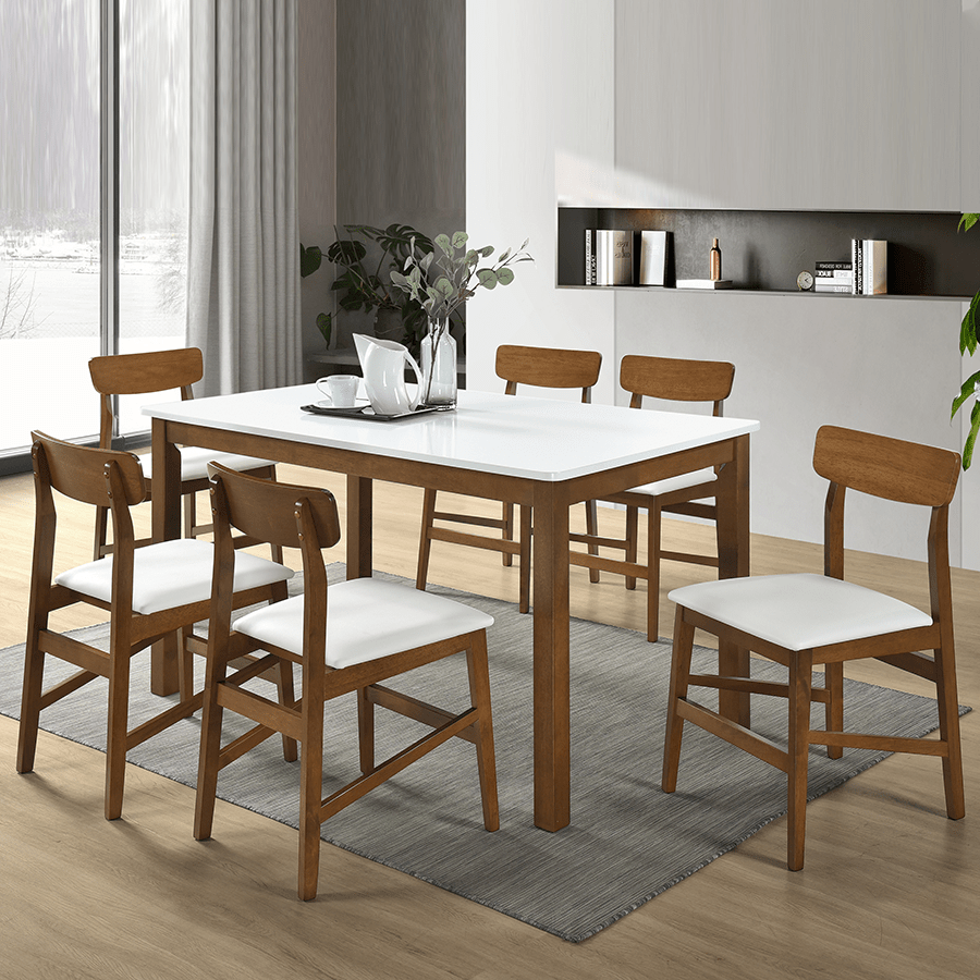 MORE DERMOTT OPTIONS Dermott 6 Seater Dining Set Dermott 6 Seater Dining Set Mandaue Foam