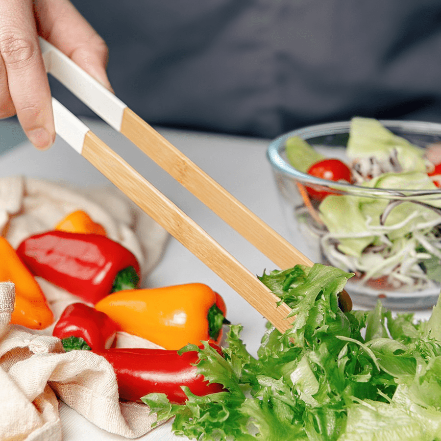 MORE DREVO OPTIONS Drevo Bamboo Serving Tongs Drevo Bamboo Serving Tongs Mandaue Foam