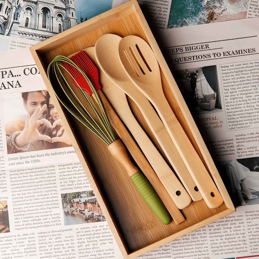 MORE DREVO OPTIONS Drevo Utensil Tray - 35.5x18x5 cm Drevo Utensil Tray - 35.5x18x5 cm Mandaue Foam