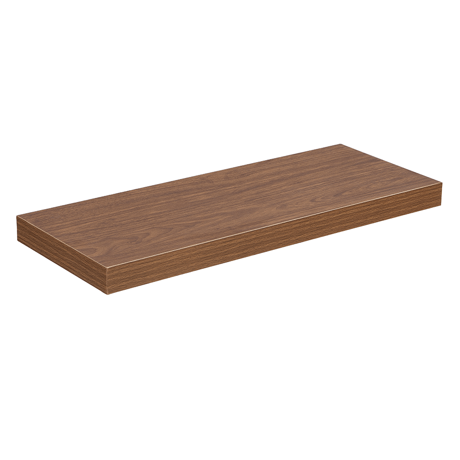 MORE DREW OPTIONS Drew 60x23.5 cm Floating Shelf Drew 60x23.5 cm Floating Shelf New Walnut Mandaue Foam