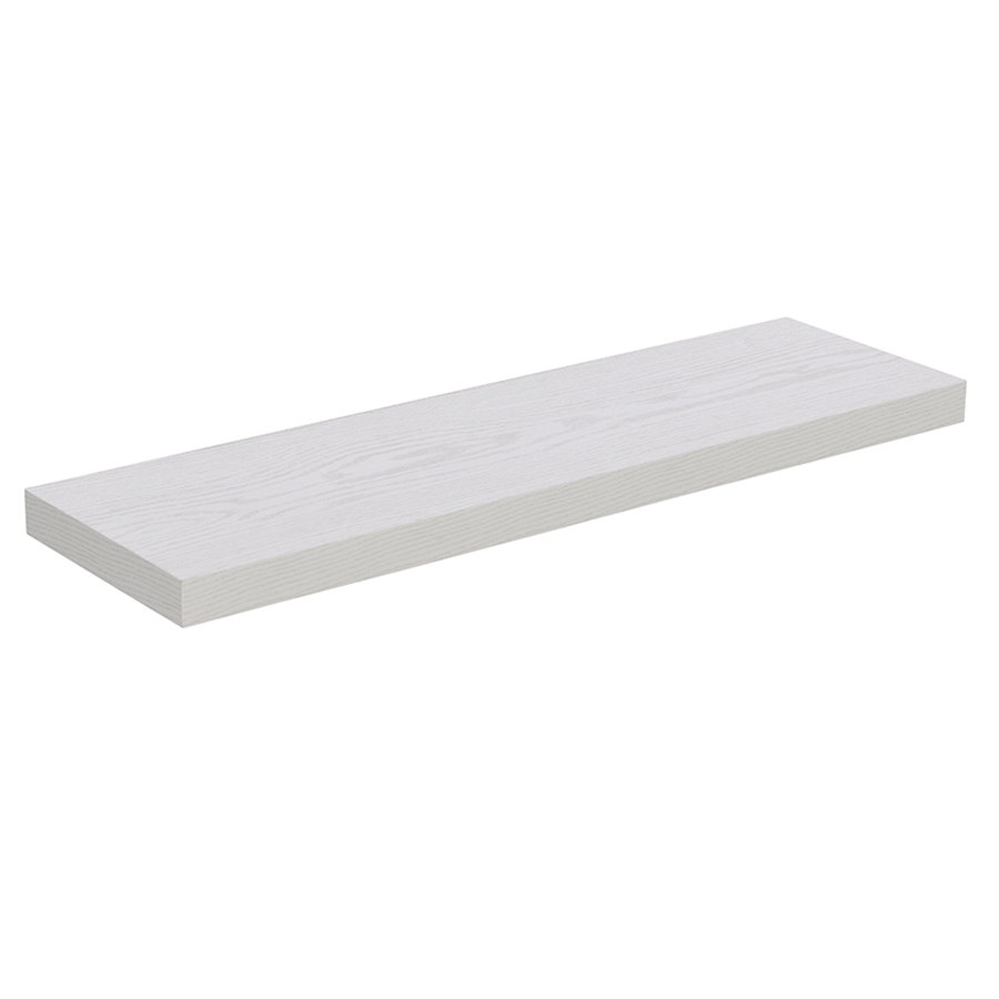 MORE DREW OPTIONS Drew 80x23.5 cm Floating Shelf Drew 80x23.5 cm Floating Shelf New White Mandaue Foam