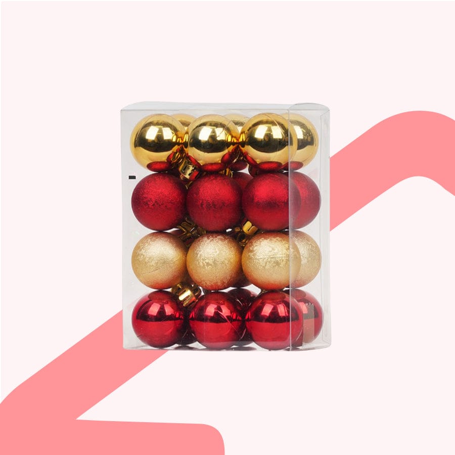 Eira 3cm Balls R/g 24pc