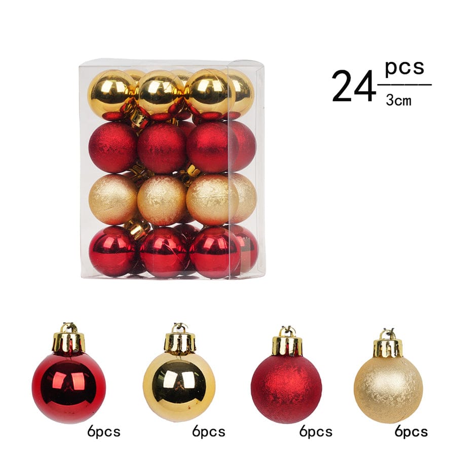 Eira 3cm Balls R/g 24pc