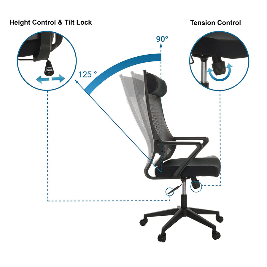 Eliana High Back Office Chair