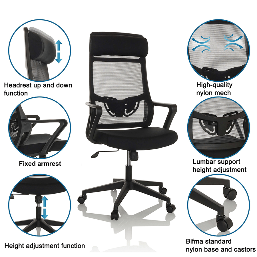 Eliana High Back Office Chair