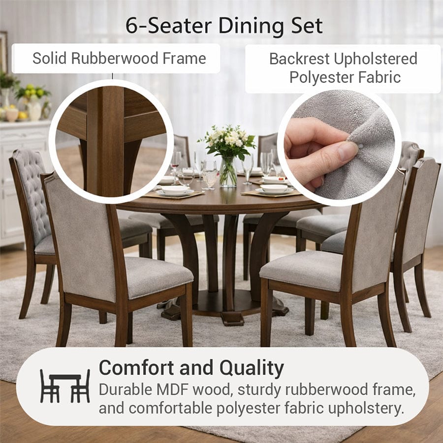 Elizabeth 6 Seater Dining Set