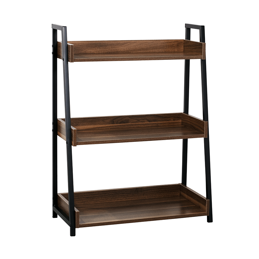 MORE ELLIANA OPTIONS Elliana 3 Tier Bookshelves Elliana 3 Tier Bookshelves Walnut Mandaue Foam