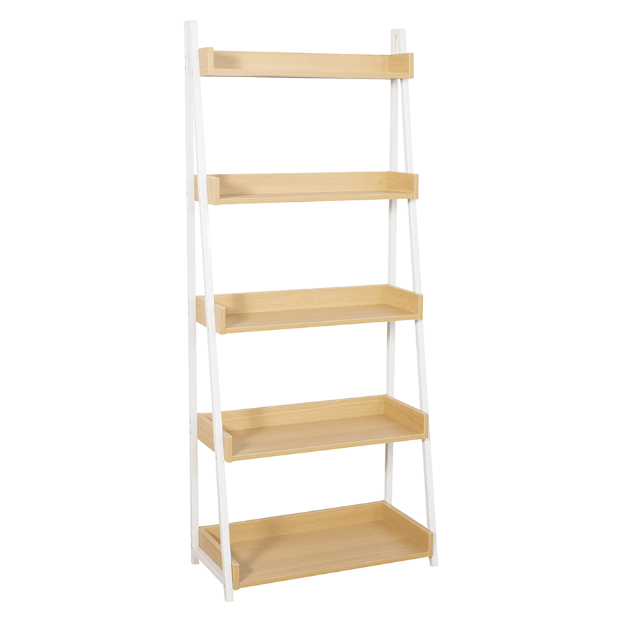 MORE ELLIANA OPTIONS Elliana 5 Tier Bookshelves Elliana 5 Tier Bookshelves Oak Mandaue Foam