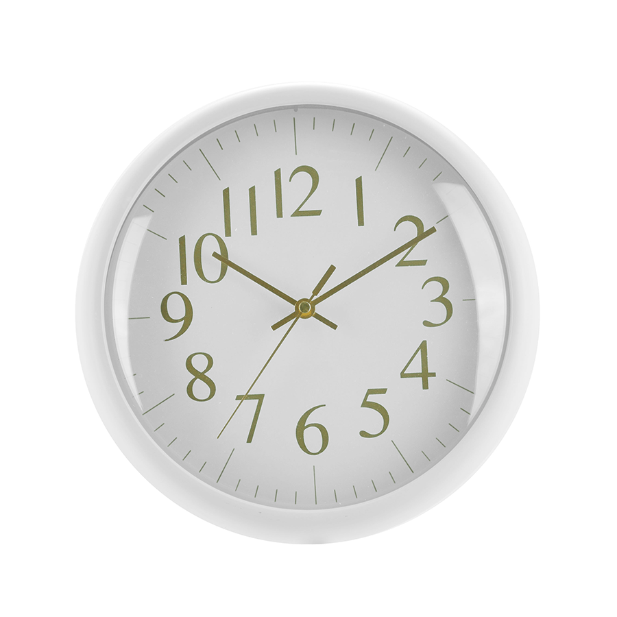 Emeka White Wall Clock Emeka White Wall Clock Mandaue Foam