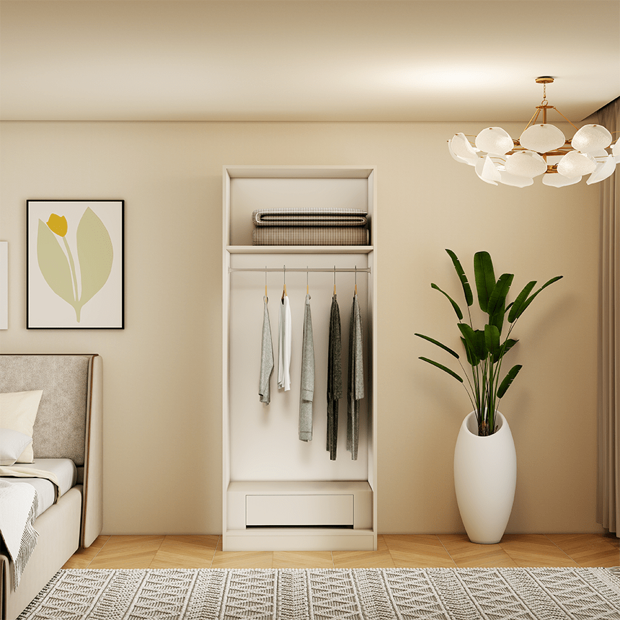 Emil 2 Door Hinge Wardrobe