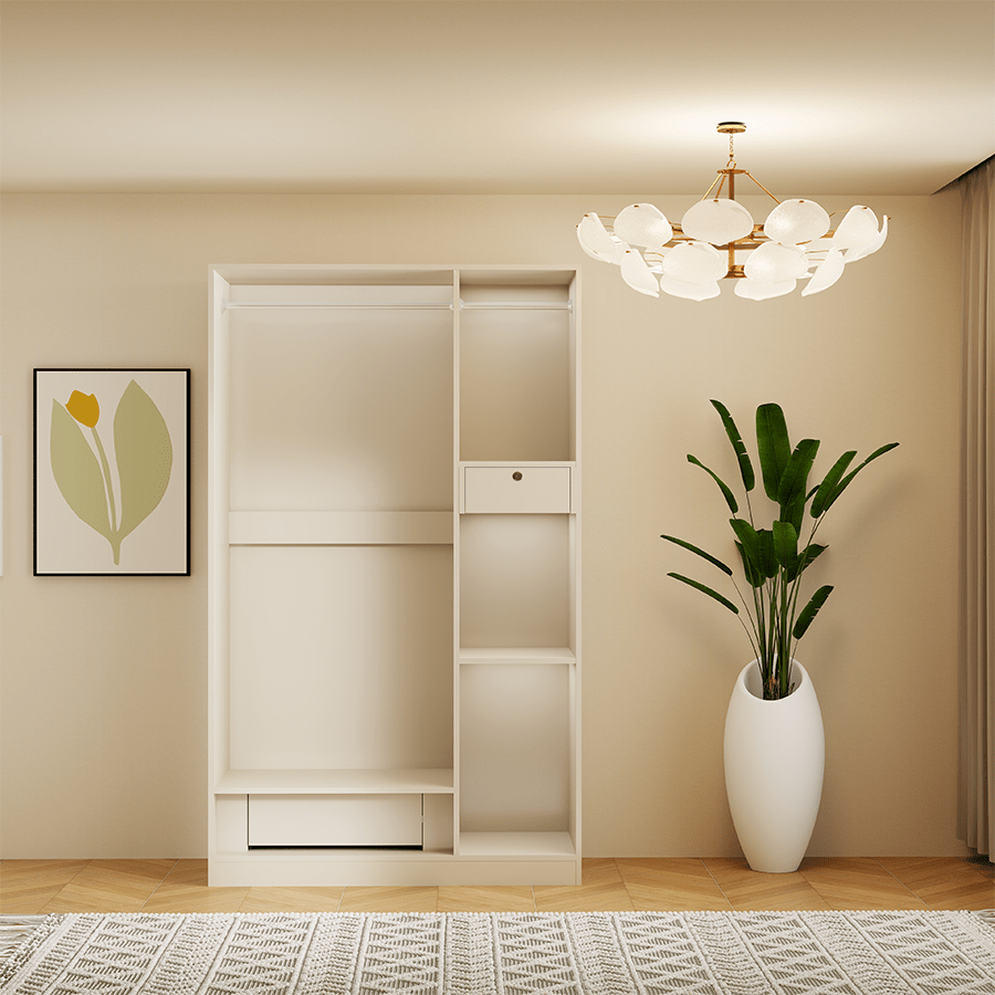 Emil 3 Door Hinge Wardrobe