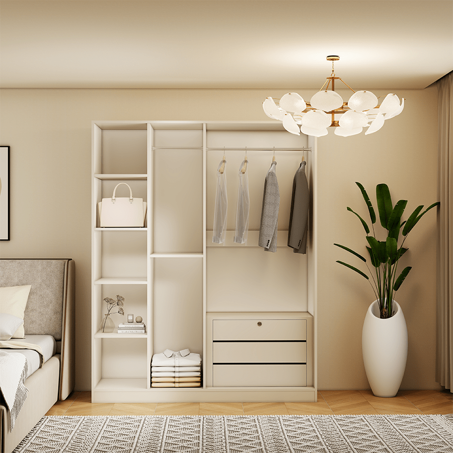 Emil 4 Door Hinge Wardrobe