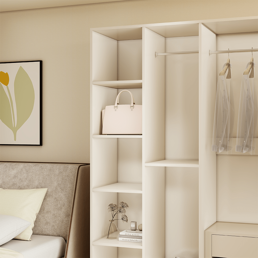 Emil 4 Door Hinge Wardrobe