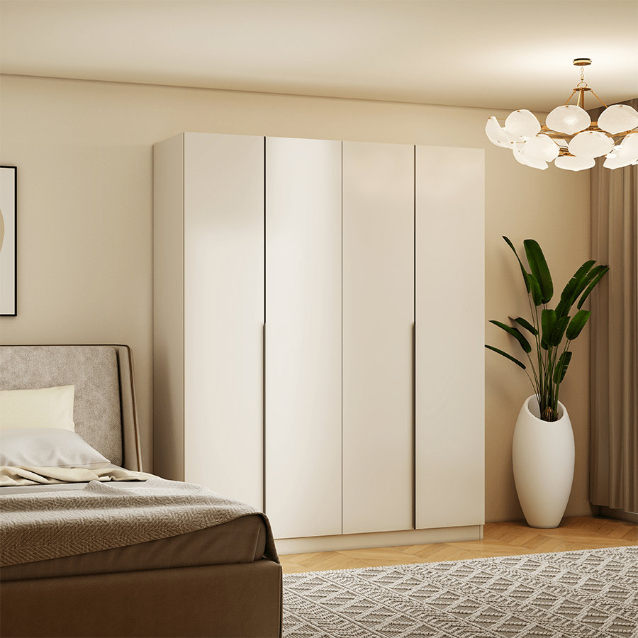Emil 4 Door Hinge Wardrobe