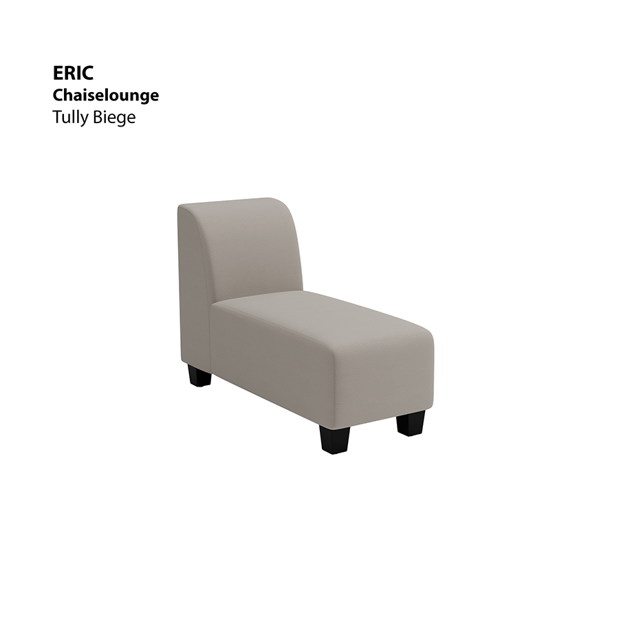 MORE ERIC OPTIONS Eric Chaise Lounge Sofa Eric Chaise Lounge Sofa Leatherette Tully Beige Mandaue Foam