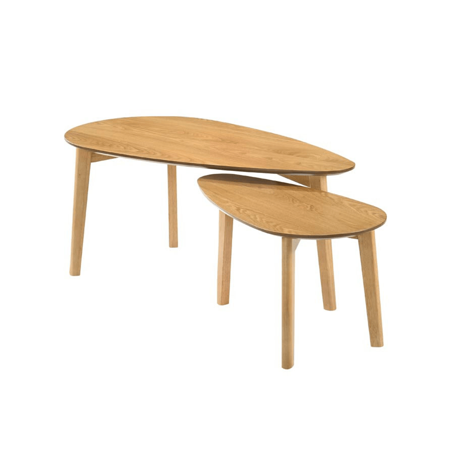 Ferida Nesting Coffee Table Ferida Nesting Coffee Table Natural Mandaue Foam