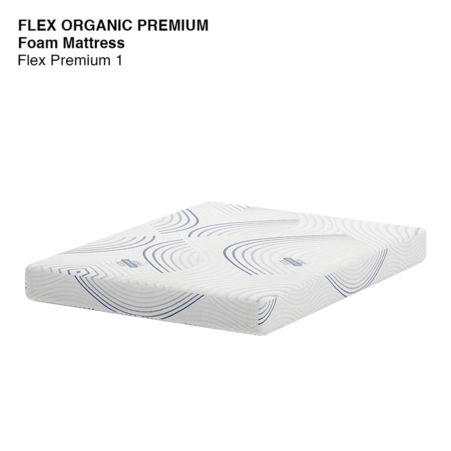 Flex Organic Mattress Flex Organic Mattress Premium 1 / Single 6x36x75 inches Mandaue Foam