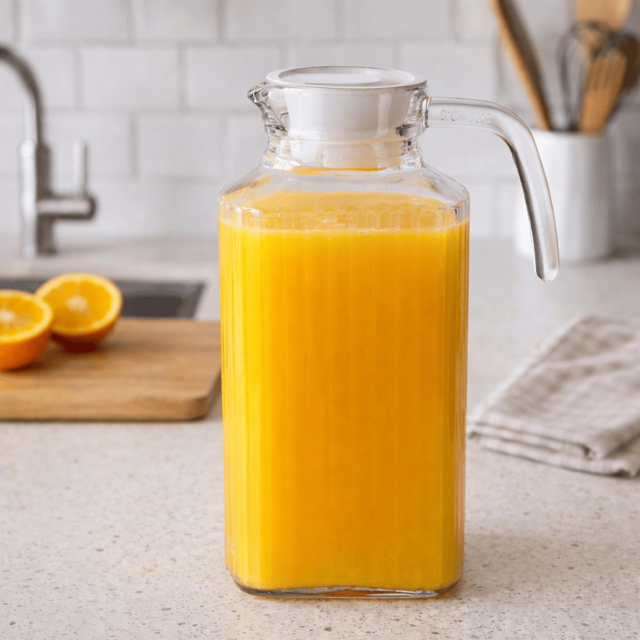 Fresca Glass Pitcher with Lid - 64oz