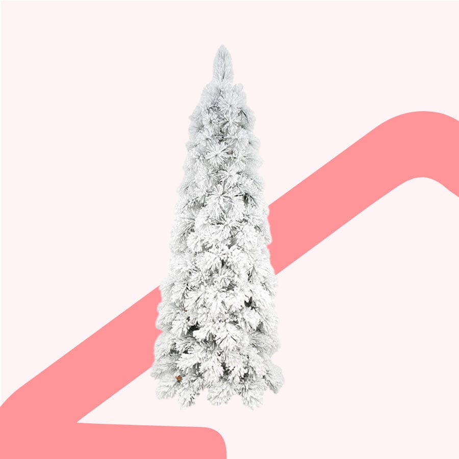 Frosted Scotch Pine Tree 9ft