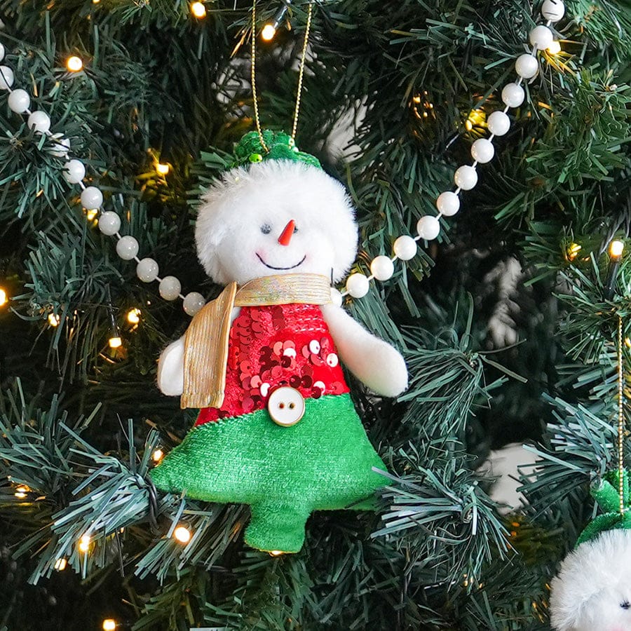 Frosty Hanging Snowman 16cm