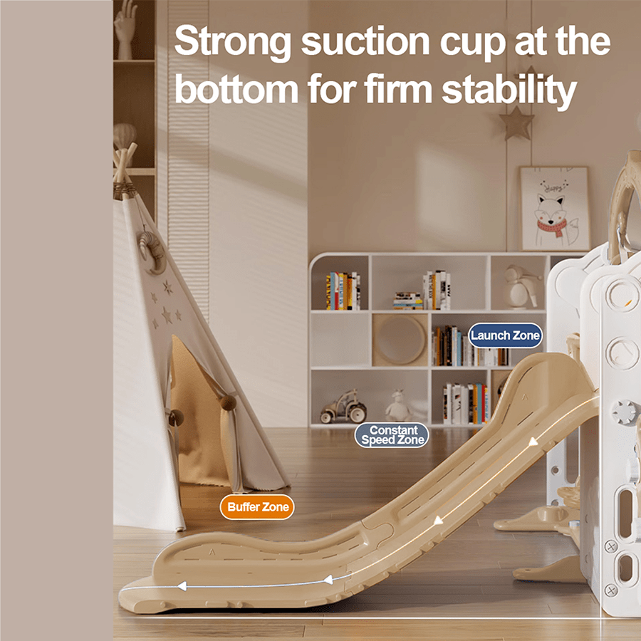 Frudie Kids Slide with Swing & Hoop