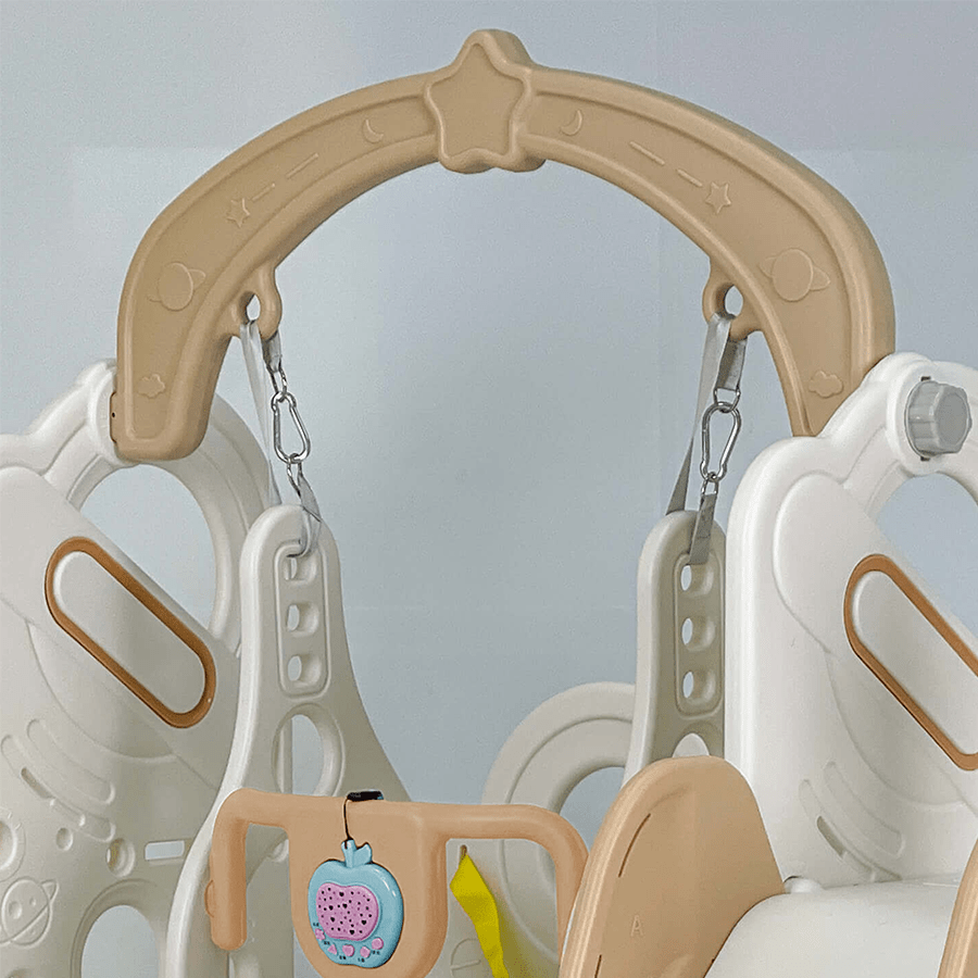 Frudie Kids Slide with Swing & Hoop