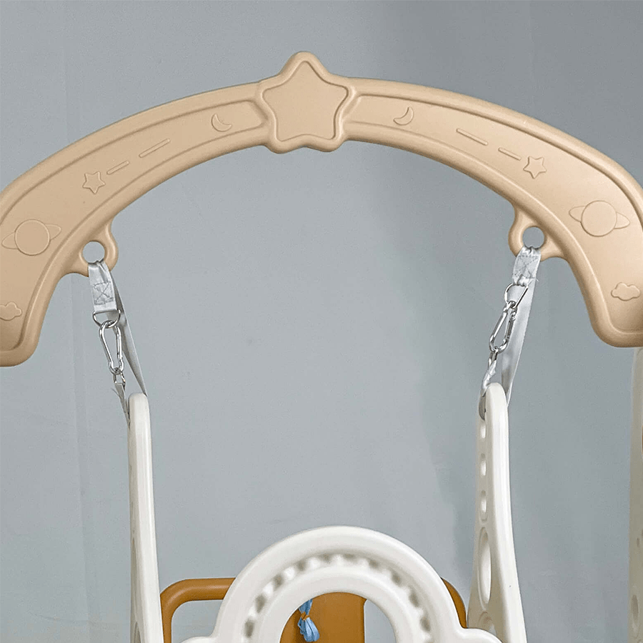 Frudie Kids Slide with Swing & Hoop