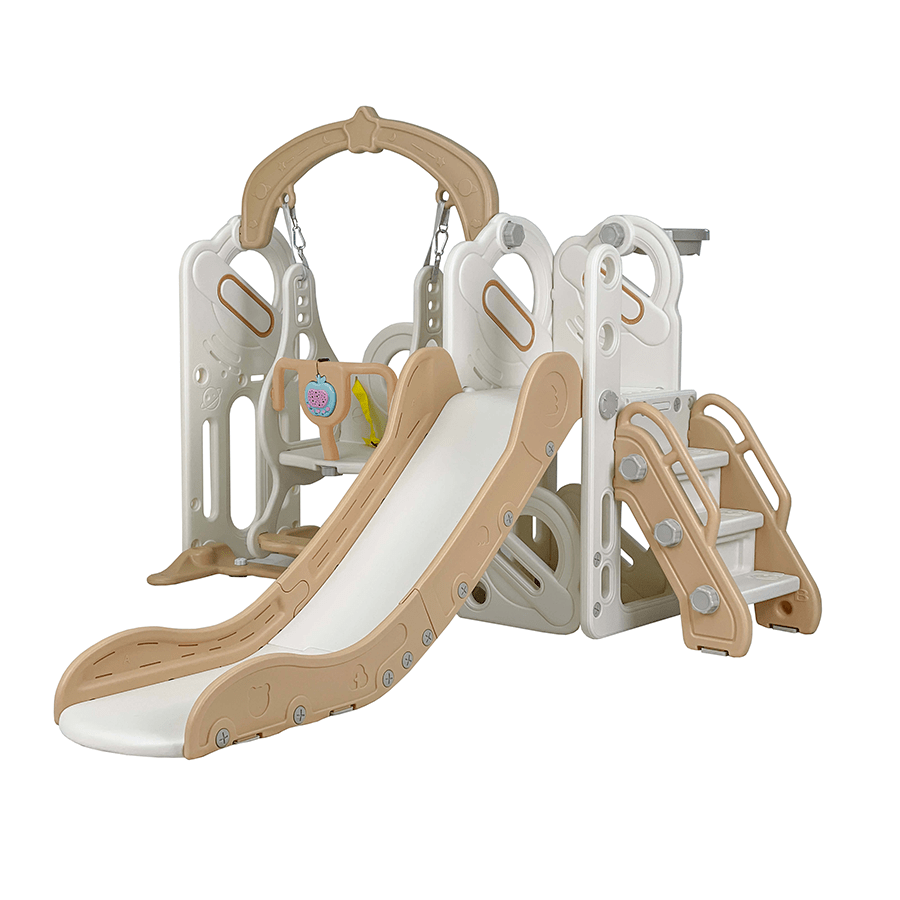 Frudie Kids Slide with Swing & Hoop