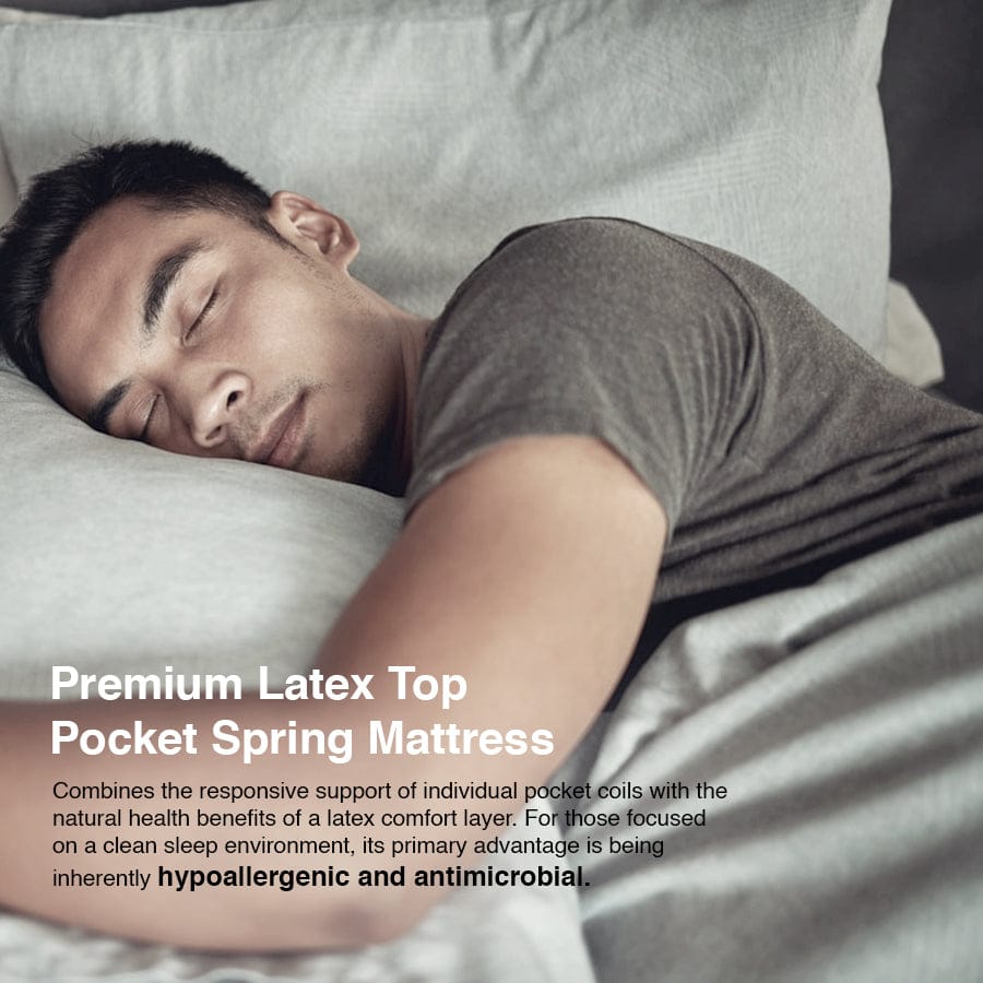 Gala Bed Premium Latex Spring Mattress