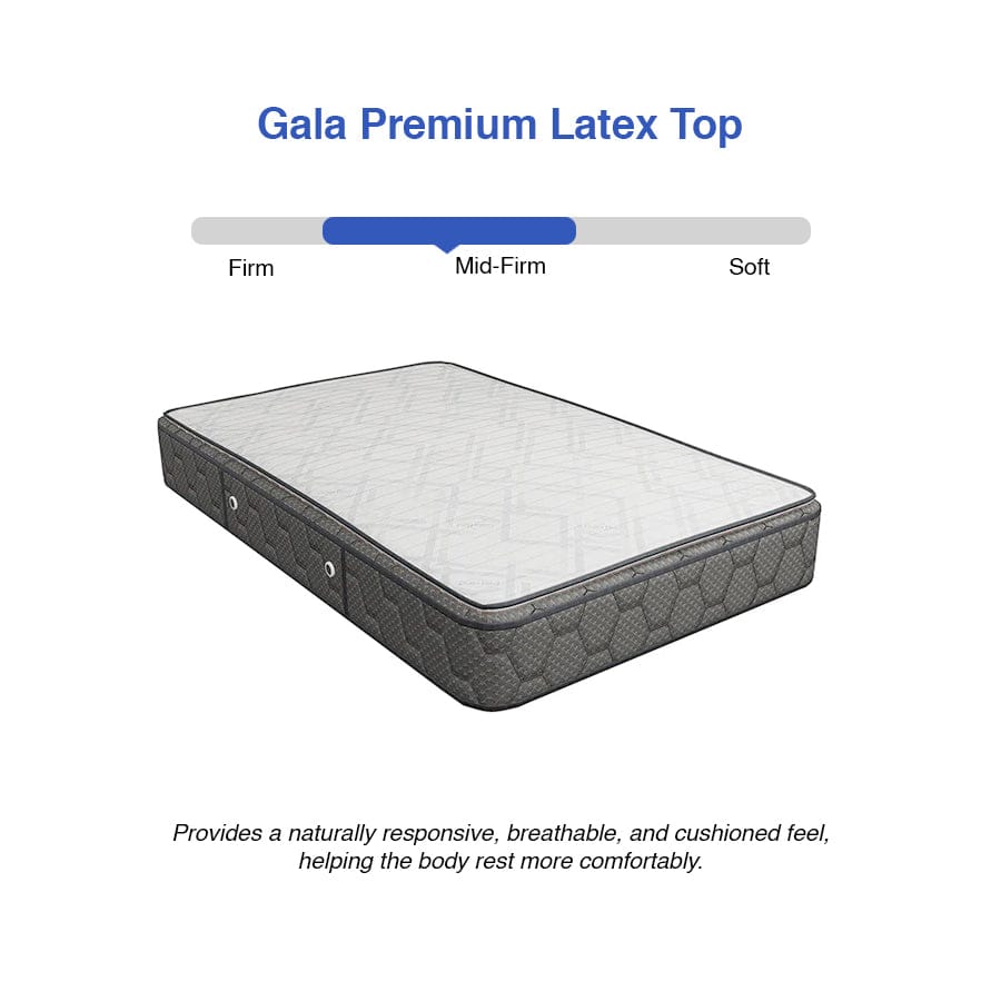 Gala Bed Premium Latex Spring Mattress