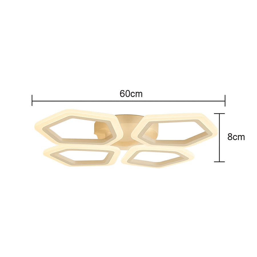 Gavrel LED Semi-Flushmount - Tricolor
