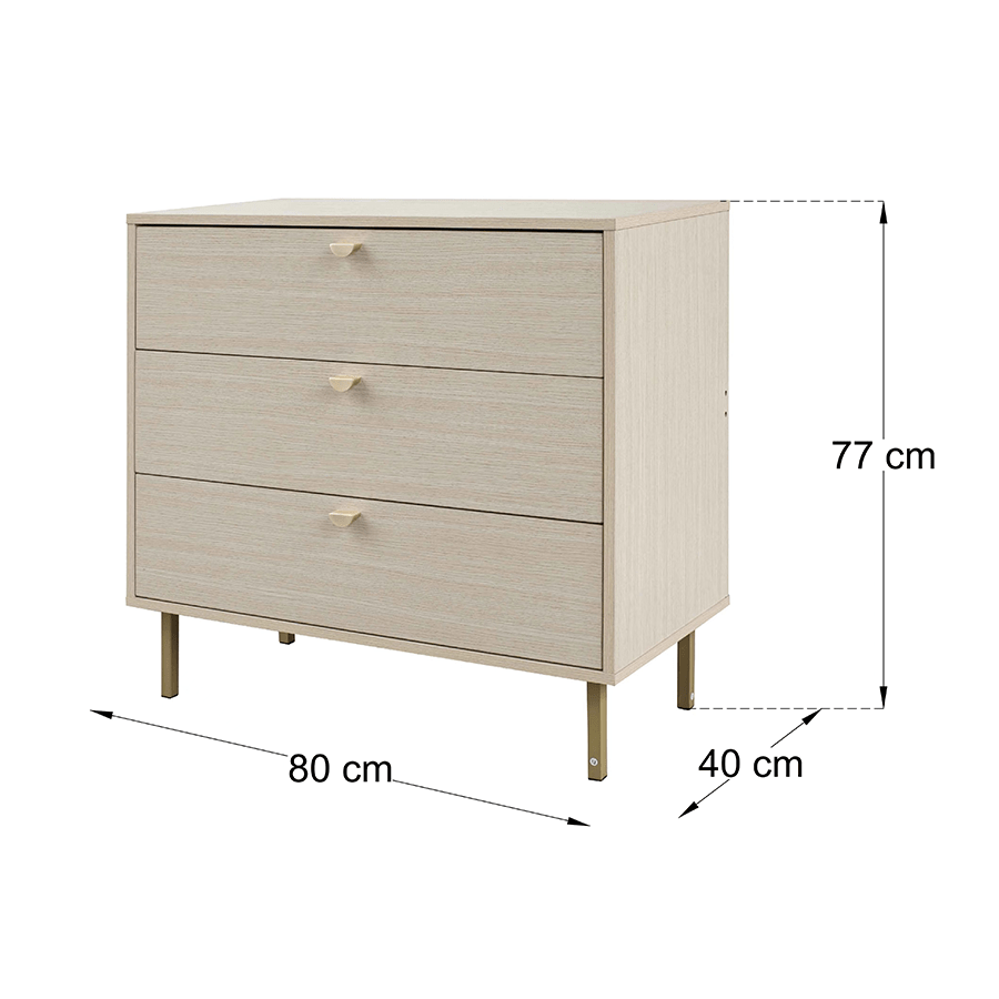 MORE GEORGINE OPTIONS Georgine 3 Chest of Drawer Georgine 3 Chest of Drawer Mandaue Foam
