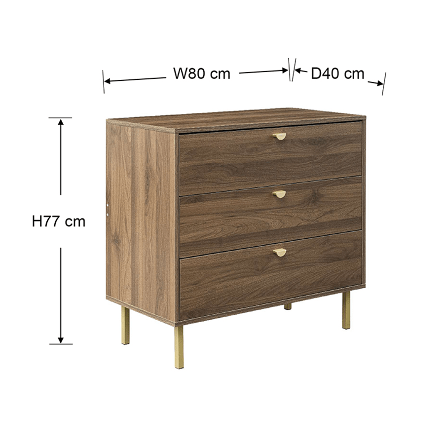 MORE GEORGINE OPTIONS Georgine 3 Chest of Drawer Georgine 3 Chest of Drawer Mandaue Foam