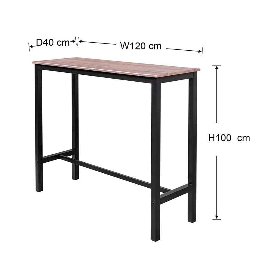 Gerik Bar Table Gerik Bar Table Walnut Mandaue Foam