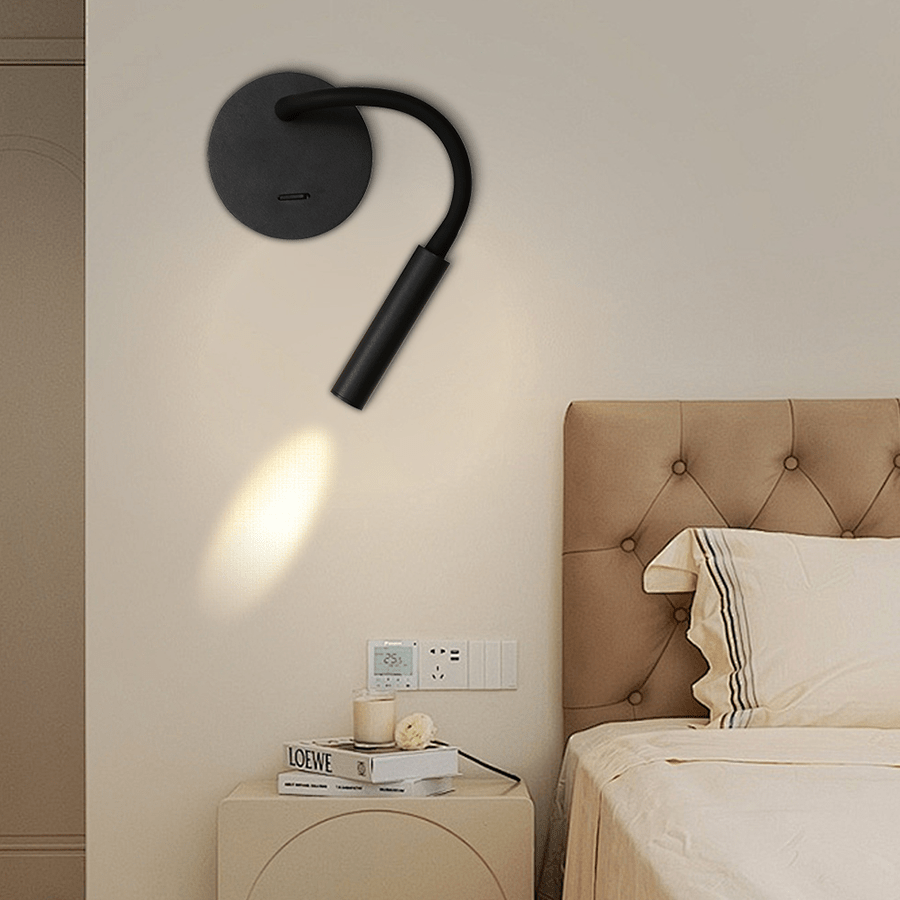 Giva LED Wall Spotlight with Flexible Neck