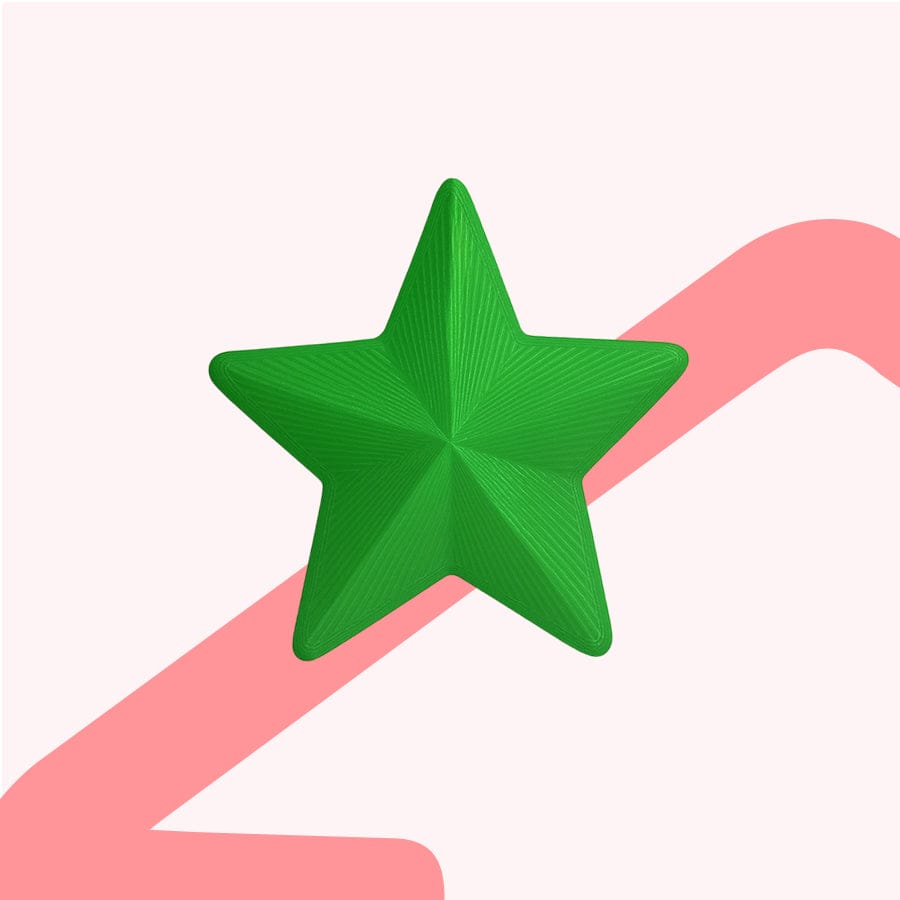 Green Polarized Star Waterfall Function