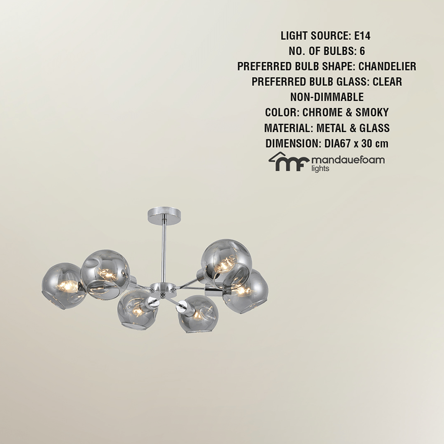 Guzel Semi-flush Mount Light - 6 Shades Guzel Semi-flush Mount Light - 6 Shades Mandaue Foam