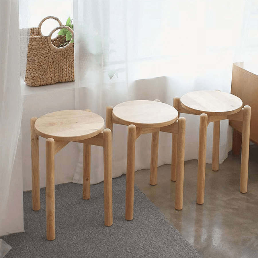 Hana Wooden Stool Hana Wooden Stool Mandaue Foam