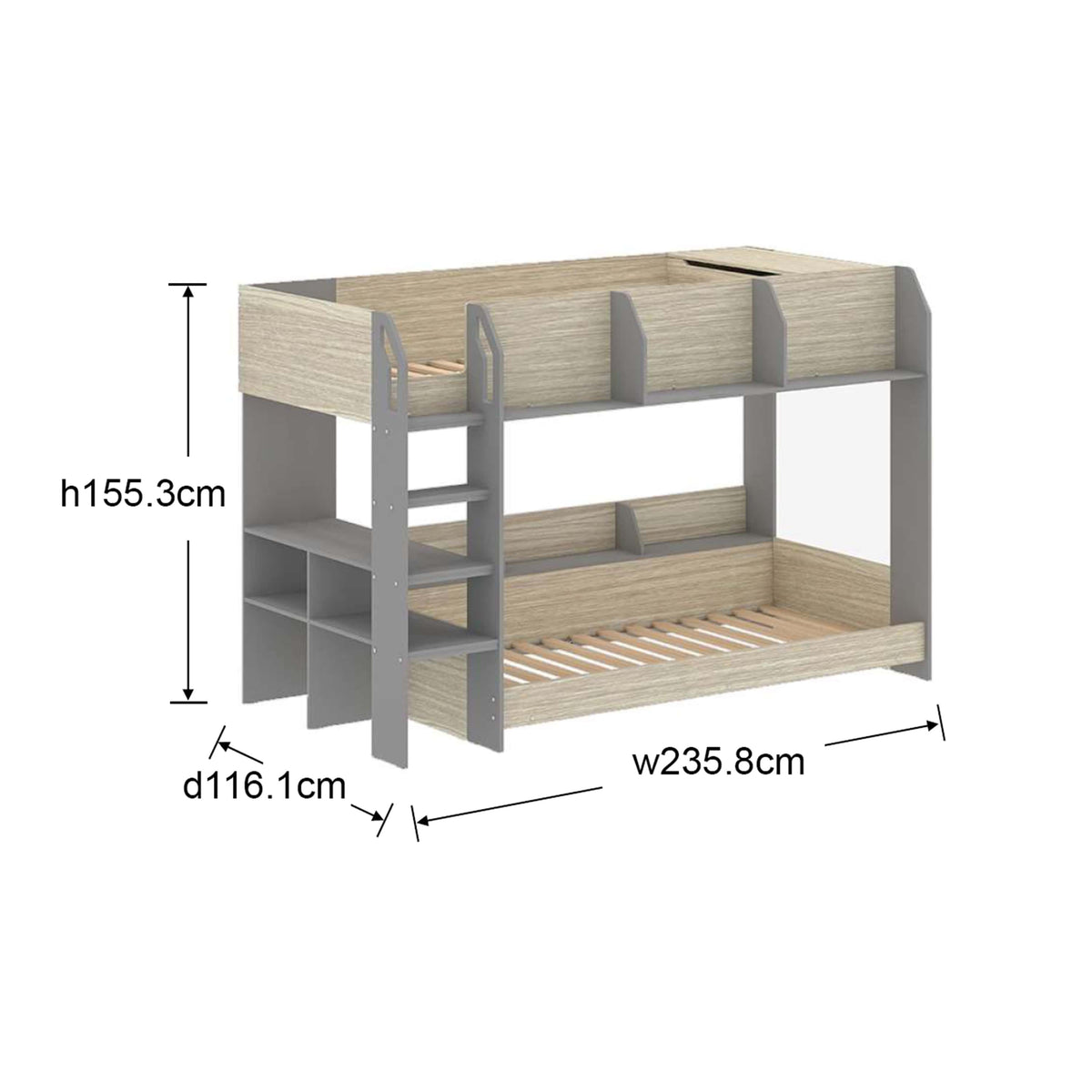 Heather Double Deck