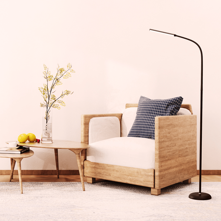 MORE HENKE OPTIONS Henke LED Floor Lamp with Flexible Neck Henke LED Floor Lamp with Flexible Neck Mandaue Foam